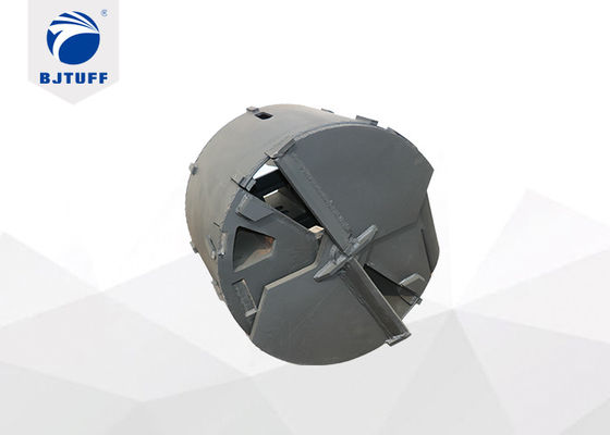 Straight Clay Cleaning Drilling Bucket Customized Bore Piling Single Cutter