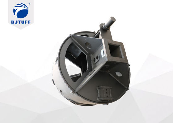 Straight Clay Cleaning Drilling Bucket Customized Bore Piling Single Cutter