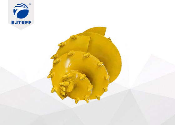 Double Cut Conical 16Mn Rock Auger Bjtuff Drilling Tools