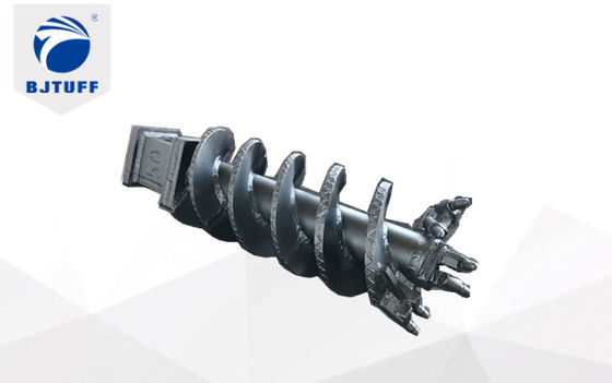 Civil Engineering Rock Drilling Auger Bullet Tooth Auger For Clay Soil