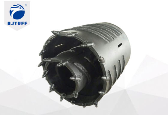 Dia 1200mm Double Shell Roller Bit Core Barrel 1400kg For Piling Machine