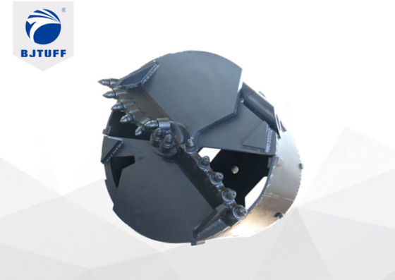 BJTUFF Engineering Pilling Rotary Rock Drilling Bucket 13 Teeth