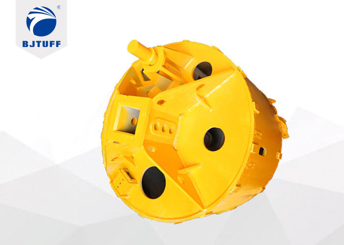 Dia 1000mm 1100kg Straight Clay Drilling Bucket With Revolving Bottom